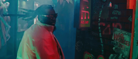 T Pain Wearing Orange Outfit GIF