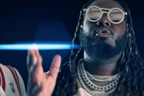 T Pain Wearing Round Eyeglasses GIF