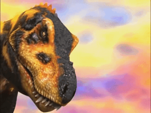 T-rex Dinosaur King Sound Anime GIF