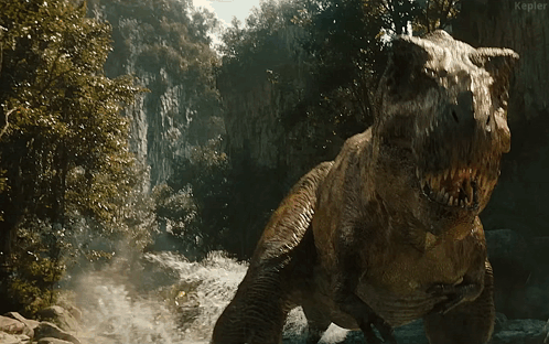 T-Rex Mouth Open Saying Kepler