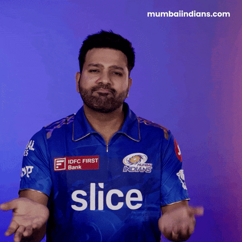 Taali Marna Rohit Sharma Gif GIF