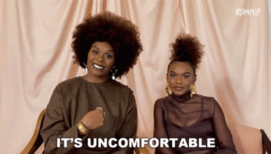 Tabitha Brown Says It's Uncomfortable GIF