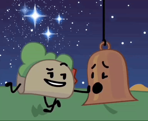 Taco and Bell with Starry Sky