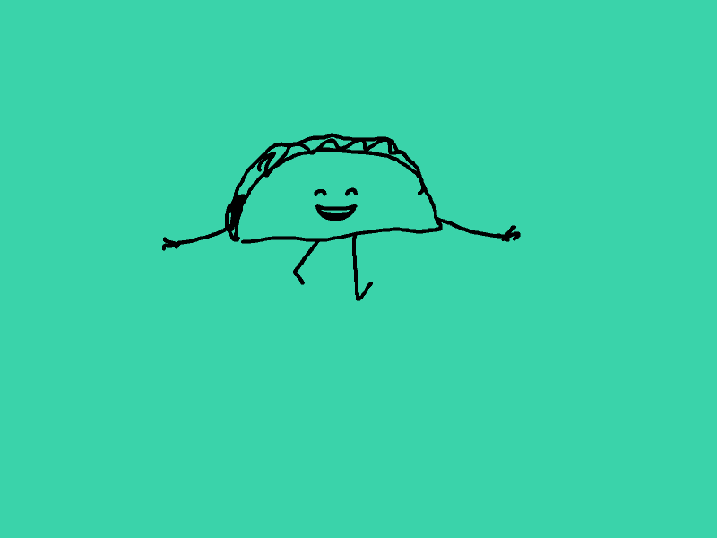 Taco Filling Itself Dirty Taco Tuesday GIF