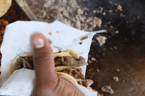 Tacos Straight From Grill Dirty Taco Tuesday GIF