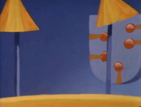 Tada Cute Cat Animated GIF