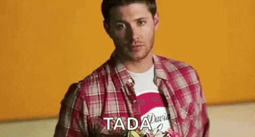 Tada Flowers For You GIF