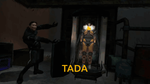 Tada Gorgeous Freeman Creepy GIF