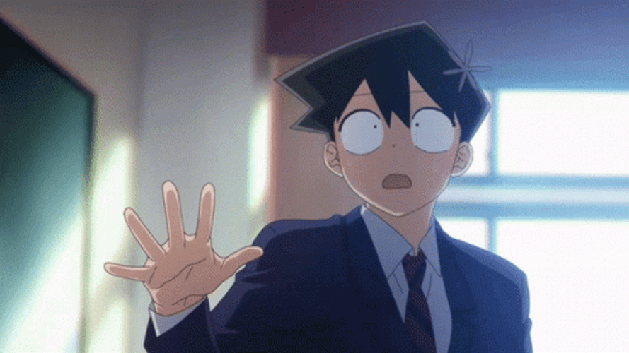 Tadano Heavy Breathing Komi Can't Communicate GIF