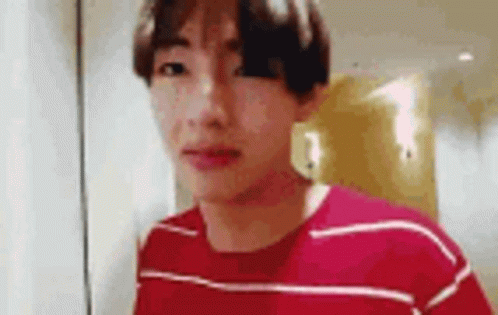 Taehyung Funny Roll Eyes GIF