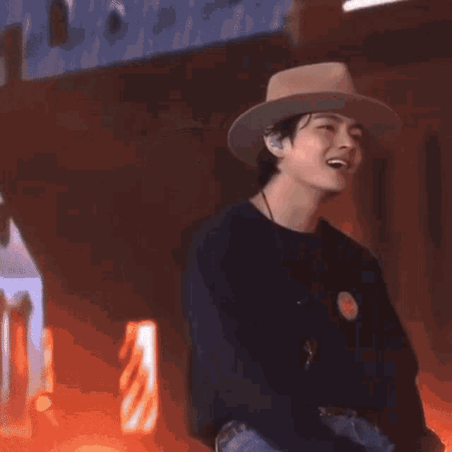 Taehyung Tired Face GIF