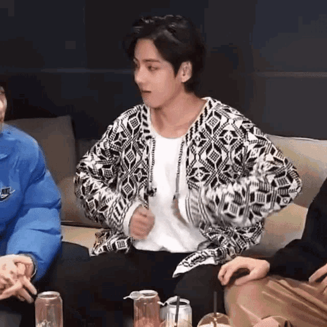 Taehyung Weird Dance GIF