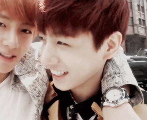 Taekook Close To Each Other GIF