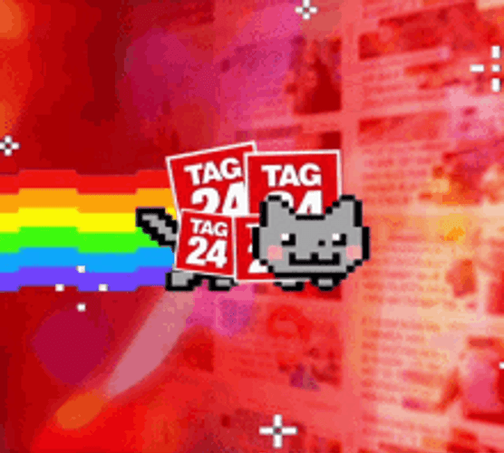 Tag24 Running Nyan Cat GIF
