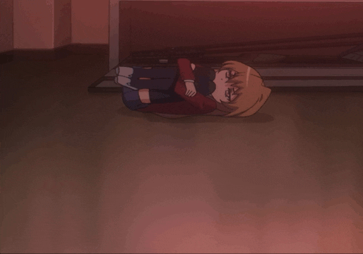 Taiga Aisaka Rolling On The Floor GIF