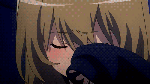 Taiga Aisaka Wiping Tears GIF
