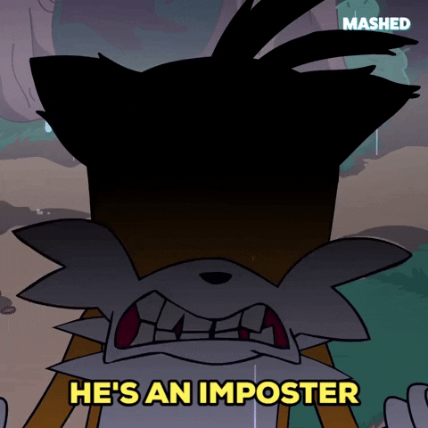 Tails He's An Imposter GIF