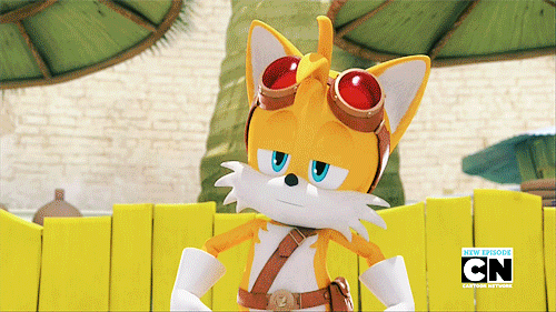 Tails Super Strong GIF