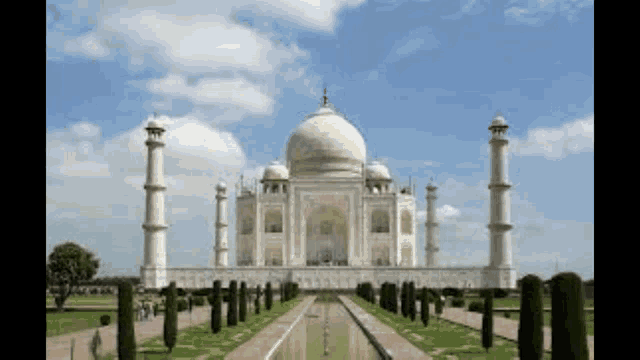 Taj Mahal Architecture GIF