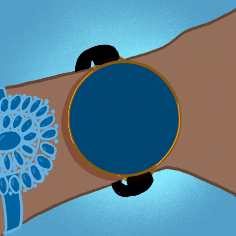 Take A Break Digital Wristwatch GIF