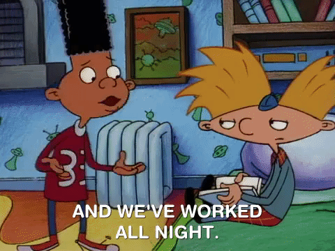 Take A Break Hey Arnold Gerald Johanssen GIF