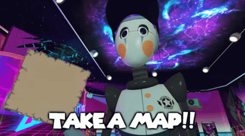 Take A Map Five Nights At Freddy's GIF