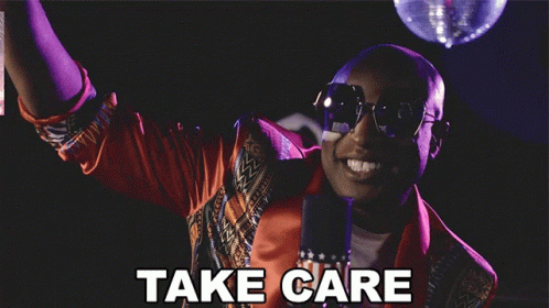 Take Care Alex Boyé GIF