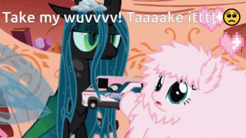 Take My Love Pink Fluffy Unicorns Dancing On Rainbows GIF