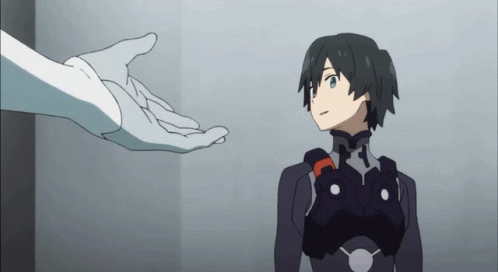 Take My Strong Hand Darling The Franxx GIF