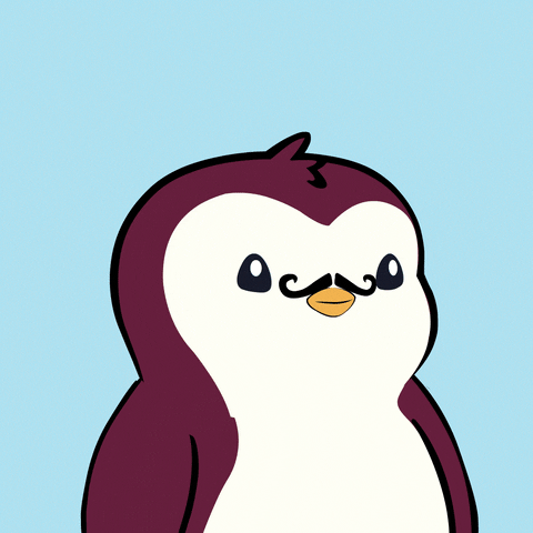 Pudgy Penguin Take Notes GIF
