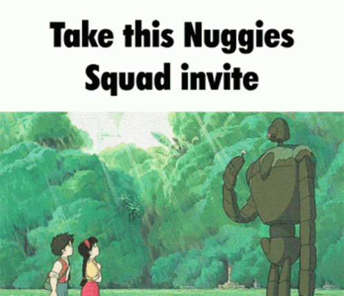 Take This Nuggies Squad Invite GIF