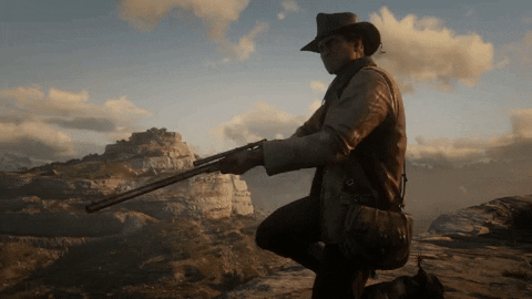 Taking Aim Rdr2 GIF