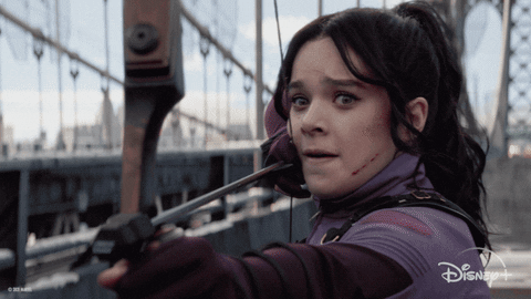 Taking Archery Shot Hailee Steinfeld GIF