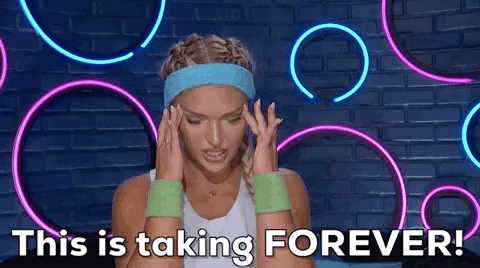 Taking Forever Impatient Whitney Big Brother GIF