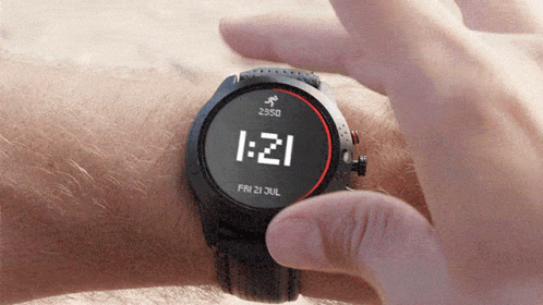 Taking Picture On Smart Watch GIF