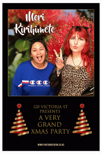 Taking Selfie On Christmas Party GIF