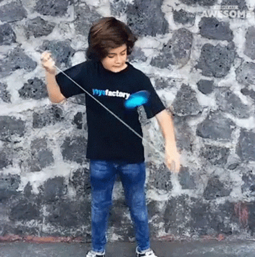 Talented Kid Amazing Yoyo Skills GIF