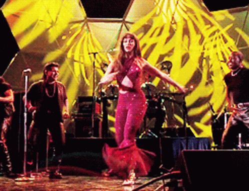 Talented Selena Quintanilla Graceful Dance GIF