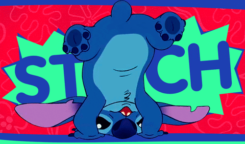 Talented Stitch Hi Breakdance GIF