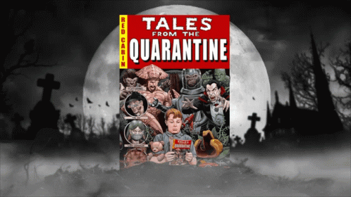 Tales From the Quarantine Cover With Graveyard