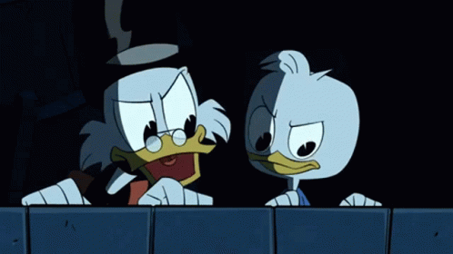 Tales Scrooge Mcduck And Dewey Duck Evil Plan GIF
