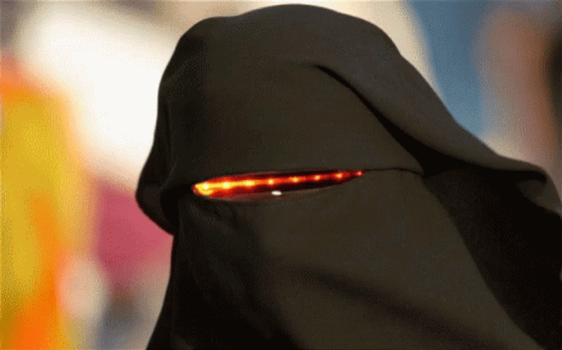 Taliban Knight Rider Burka GIF