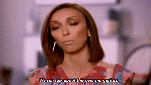 Talk Over Margaritas Giuliana Rancic GIF