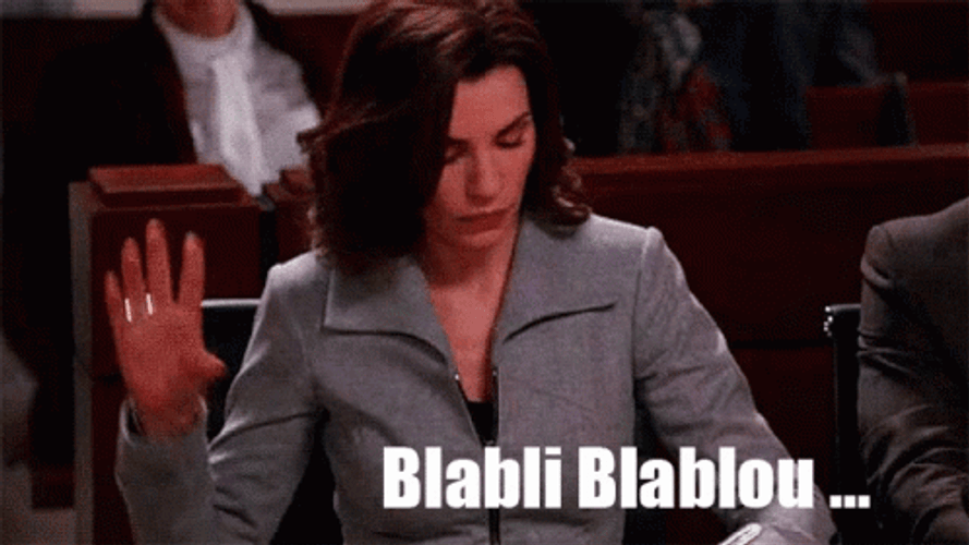 Talk To The Hand In The Court GIF