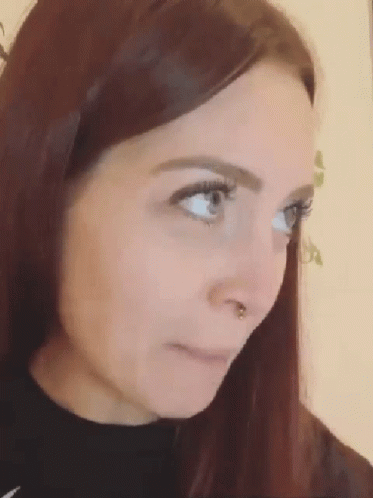 Lady Talking Facing The Phone GIF