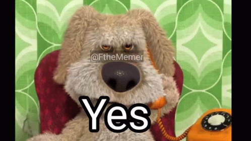 Talking Ben Dismayed Yes Response GIF