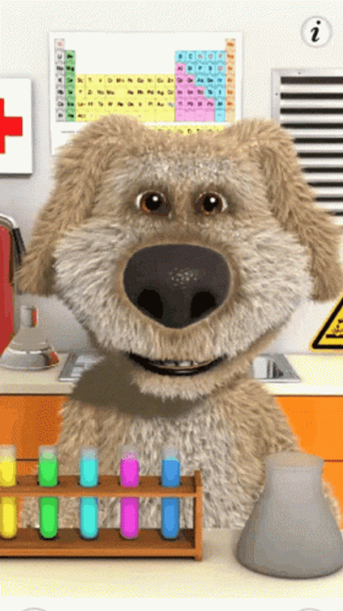 Talking Ben Mixing Solutions GIF