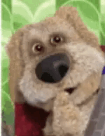 Talking Ben Shushing Keep Quiet GIF