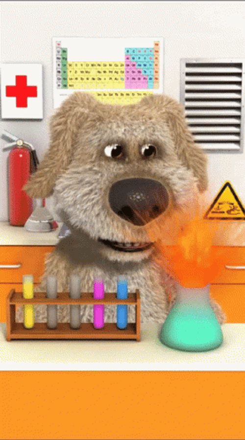 Talking Ben Yellow Smog GIF