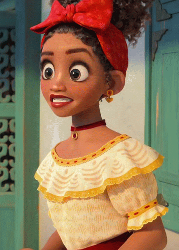 Talking Dolores Encanto GIF